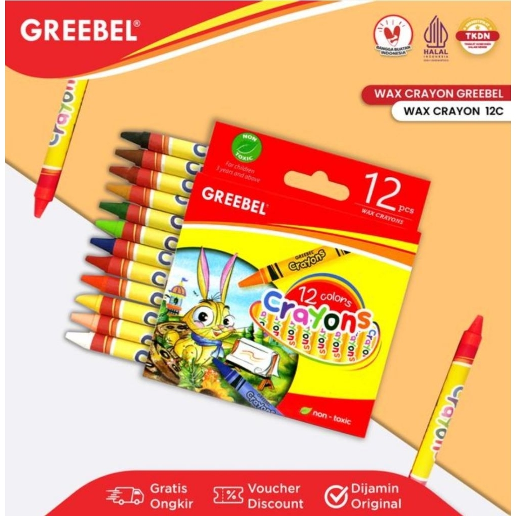 

Greebel Crayons – Crayon 24 Warna