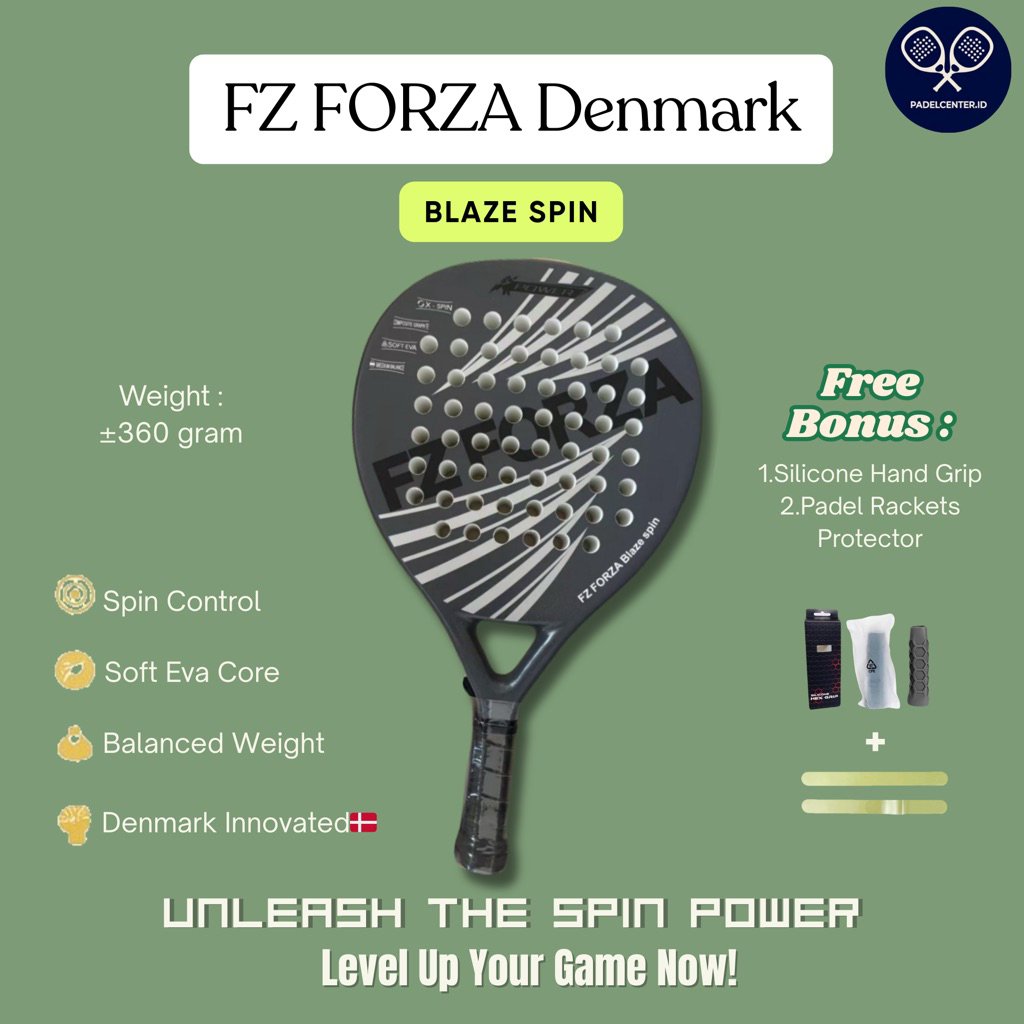 FZ Forza Blaze Spin Racket Padel Product Denmark