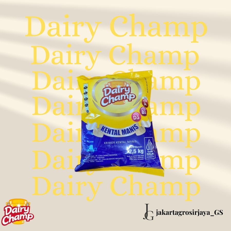 

DAIRY CHAMP SUSU KENTAL MANIS / KRIMER KENTAL MANIS 2,5KG