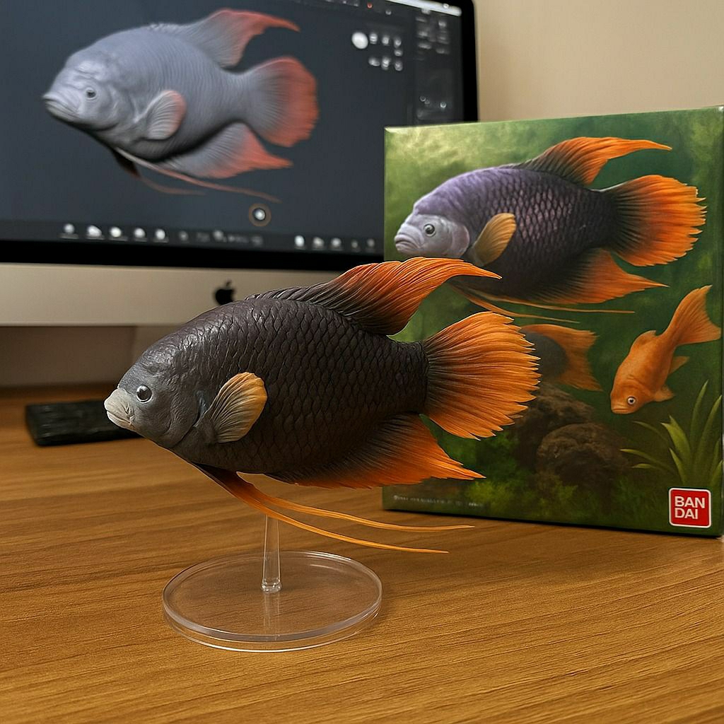 Action Figure Gurame Sabah Import