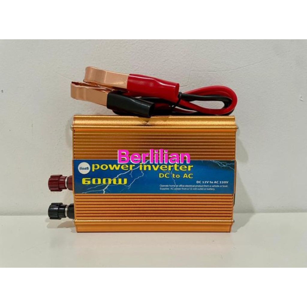 Power Inverter 600 Watt 12 Volt / Inverter 600W DC 12V to AC 220V 600 W / Inverter 12V - 220V 600wat