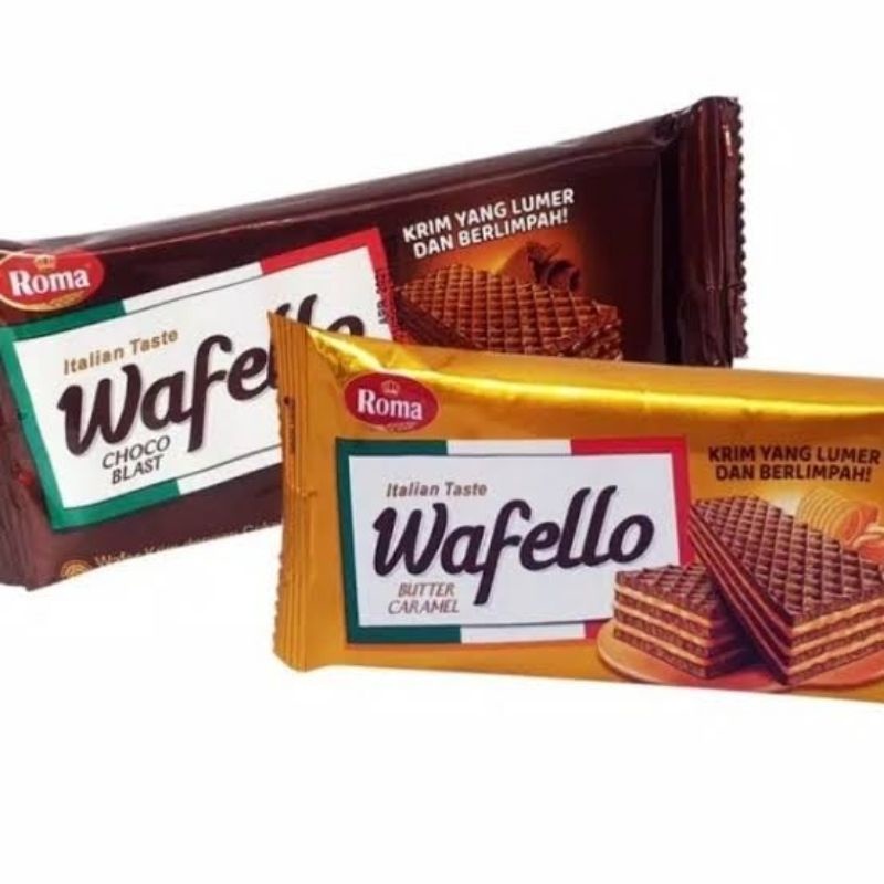 

Roma WAREF WAFELLO COKLAT & CARAMEL