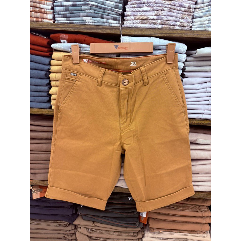 CELANA PENDEK MERK WATCHOUT CASUAL ORIGINAL NEW ART