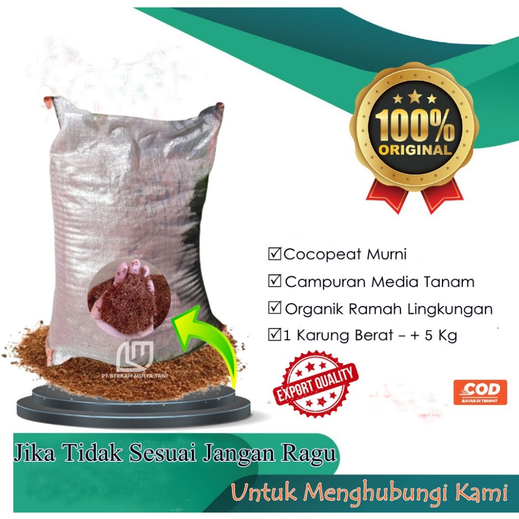Media Tanam Cocopeat 1 Karung Cocopit Siap Pakai