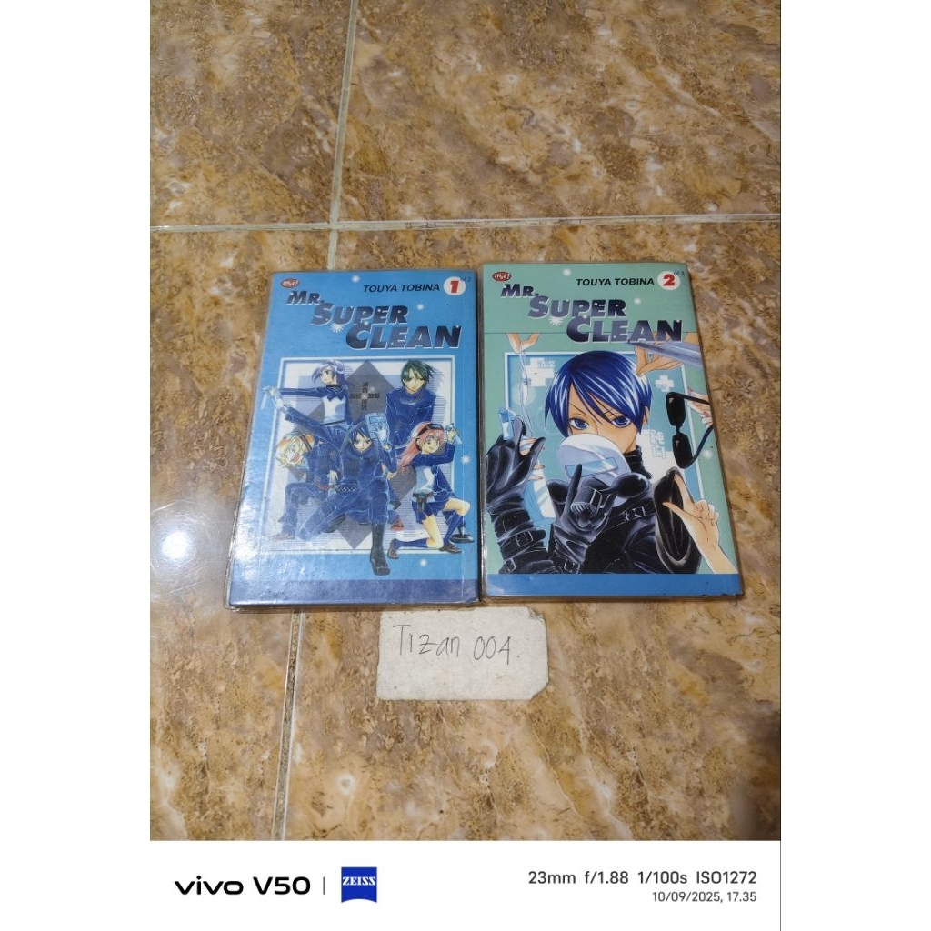 Komik Mr Super Clean - Touya Tobina Vol 1&2