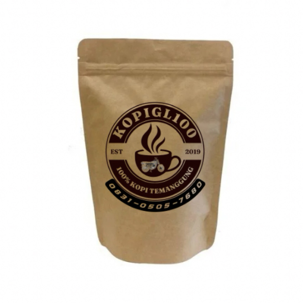 

KopiGL100 Robusta Bubuk Temanggung Original 250gr