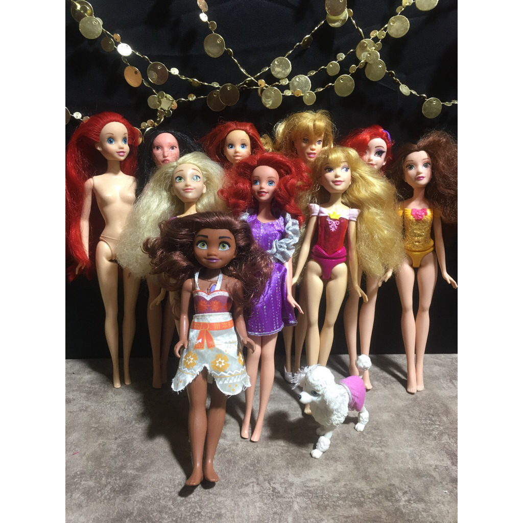 Boneka Barbie Disney Original Mattel & Hasbro Preloved