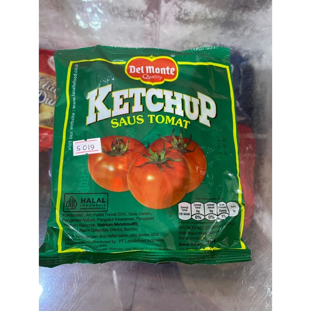 

Delmonte Saus Tomat 24x10/9 gr