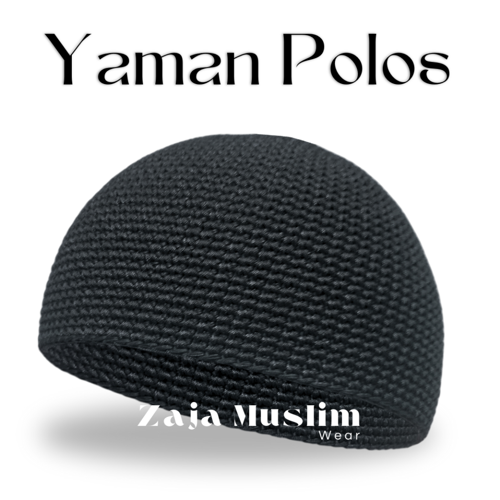 ZAJA Peci Rajut Pria Dewasa Bahan Tebal Dan Elastis Kopiah Haji Aneka Peci Rajut Premium Perlengkapa