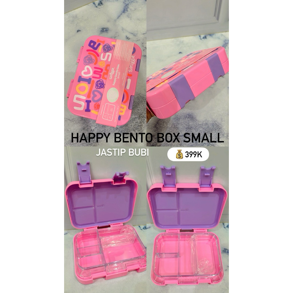 happy bento box small original smiggle