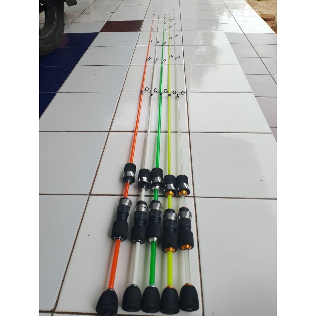 Joran Lentur Microfishing Bahan Fiber Solid