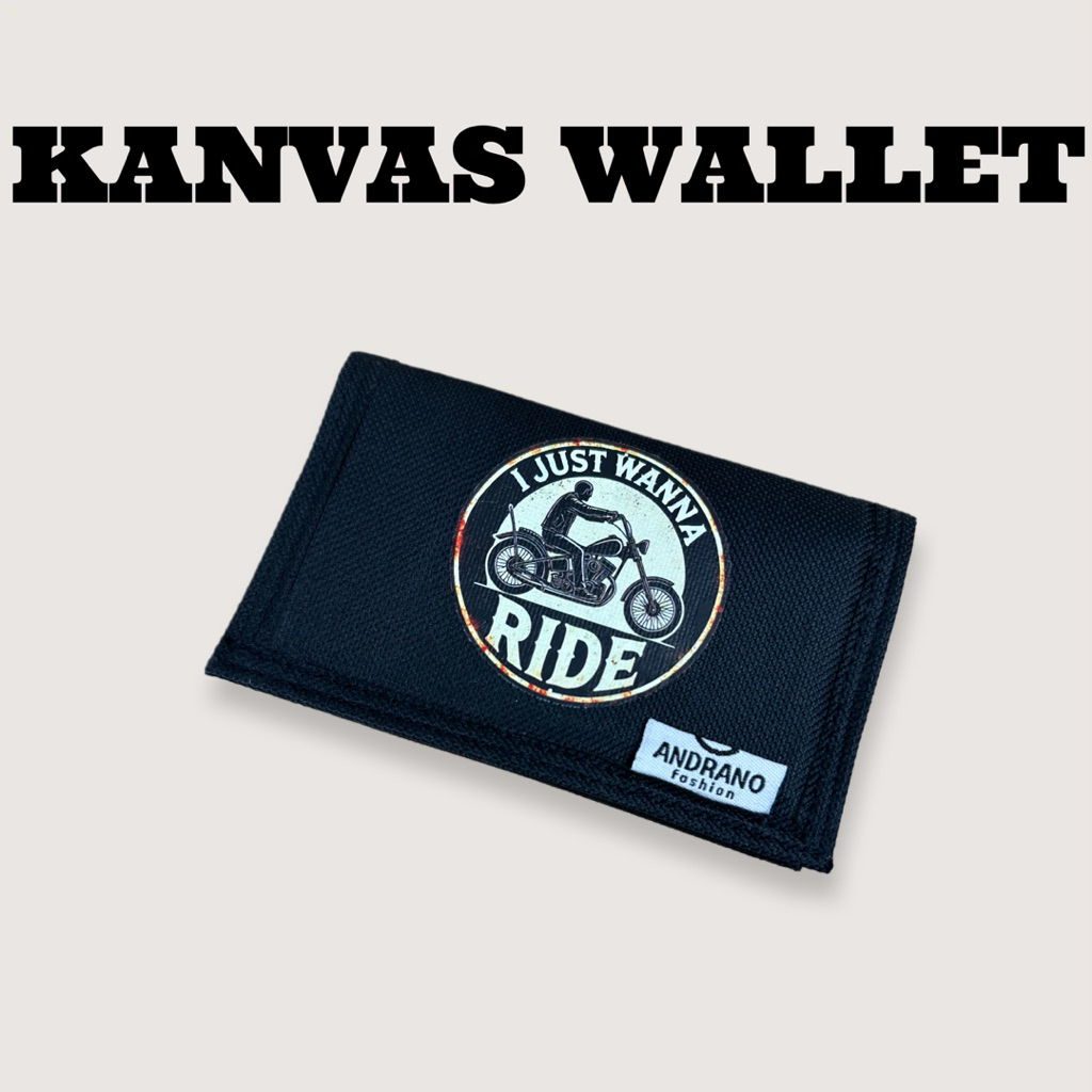 DOMPET PRIA LIPAT 3 KAIN KANVAS DOMPET PRIA KANVAS MODEL POPULER DOMPET LIPAT 3 MOTIF KARAKTER TERBA