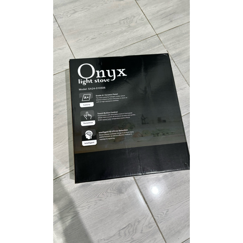 Kompor Listrik Onyx light stove