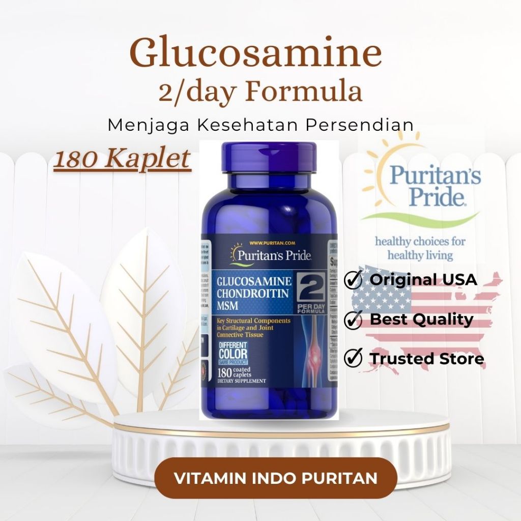 Vitamin Puritan Pride Glucosamine untuk kesehatan persendian