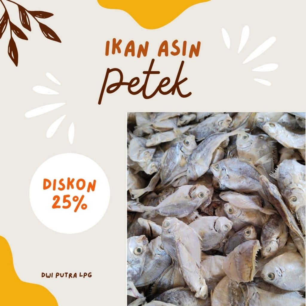 

Ikan asin petek kualitas super harga per 1kg