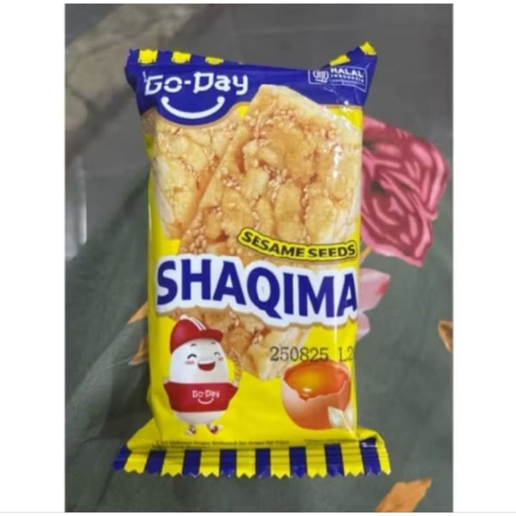 

Promo Terbatas 40 Pcs Go - Day Shaqima 28 Gram / Pcs