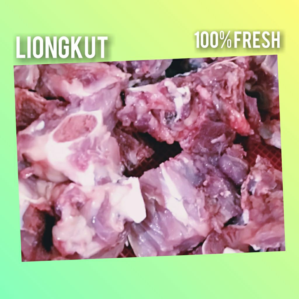 

LIONGKUT / TULANG PUNGGUNG & EKOR BABI – 1KG