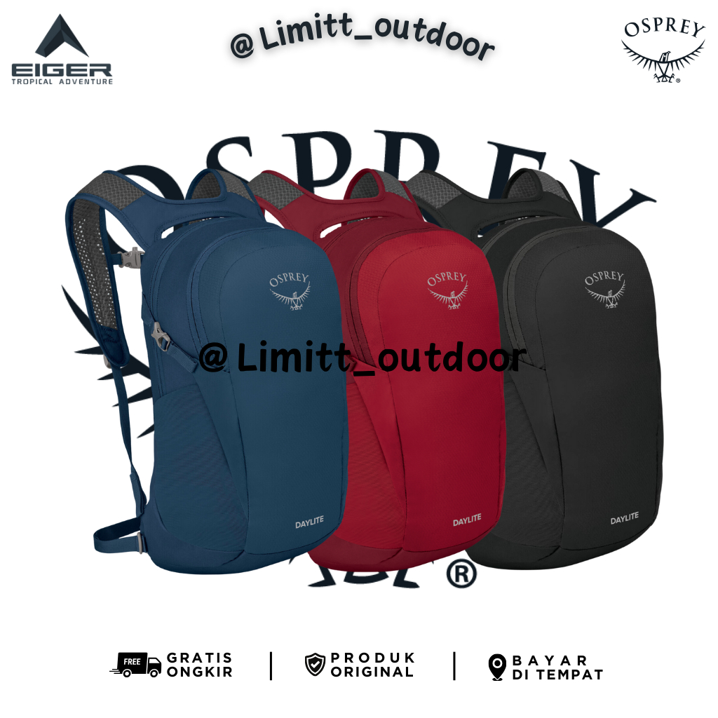 OSPREY DAYLITE 13L S21 GARANSI RESMI