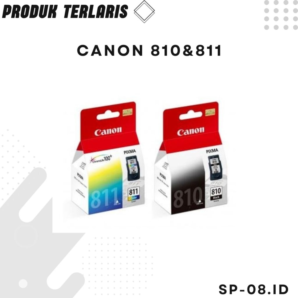 Cartridge Canon 810black+ 811 color For Ip2770
