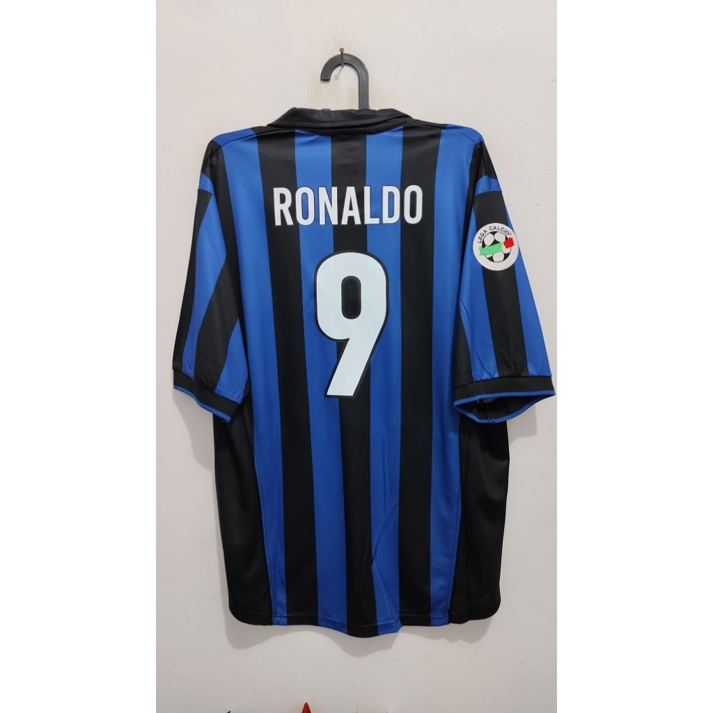 jersey retro Inter Ronaldo size xl