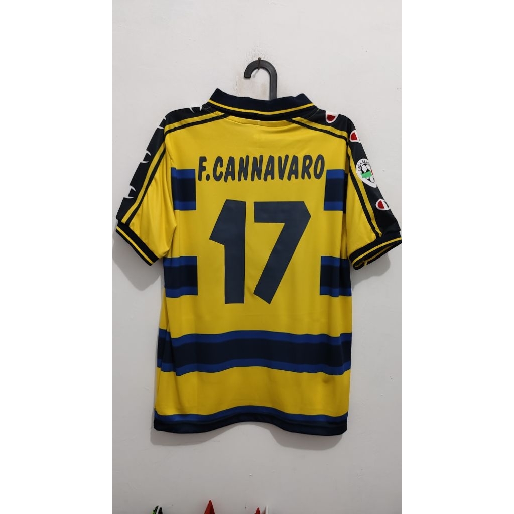 jersey retro Parma Cannavaro size m