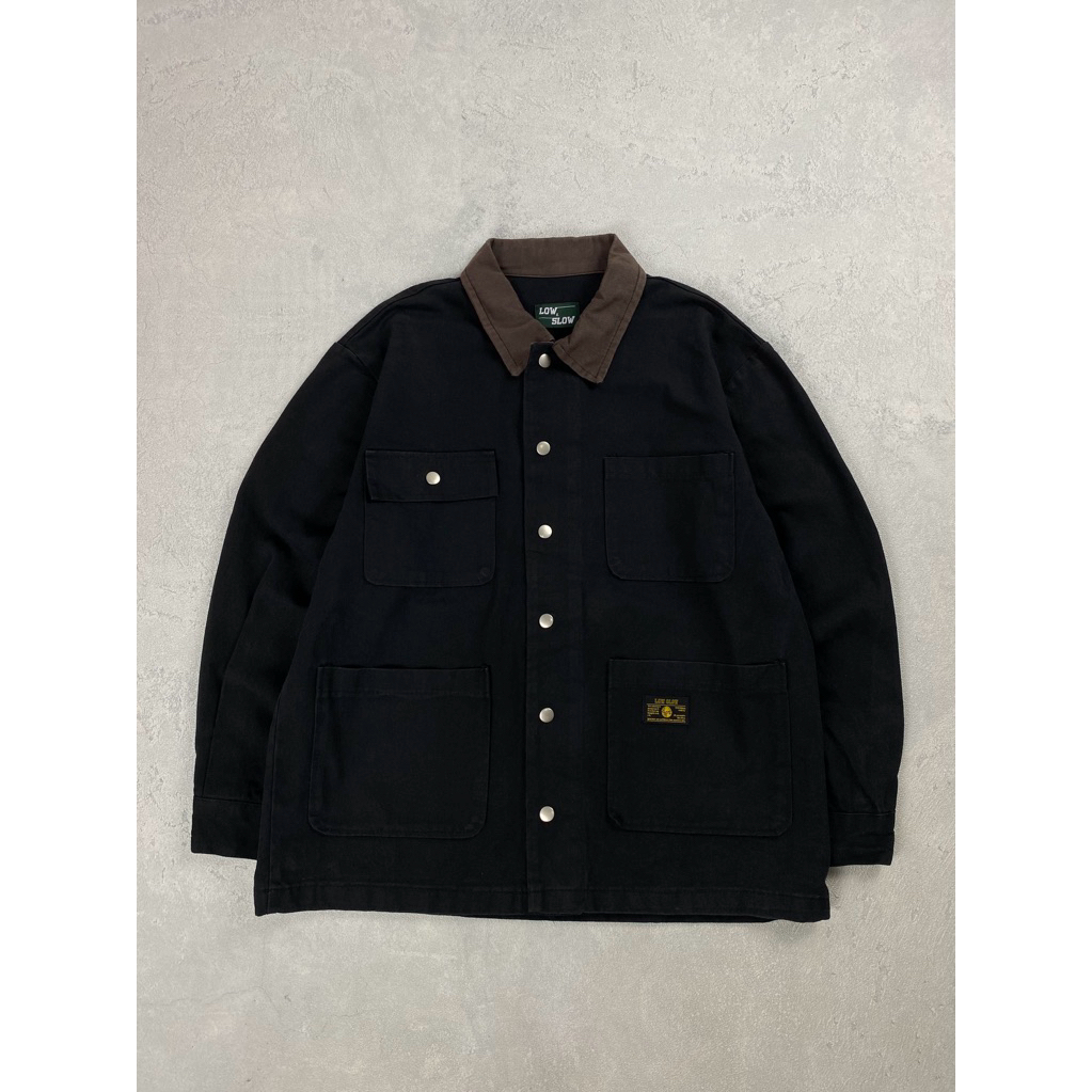 LOW & SLOW Chore Jacket Black