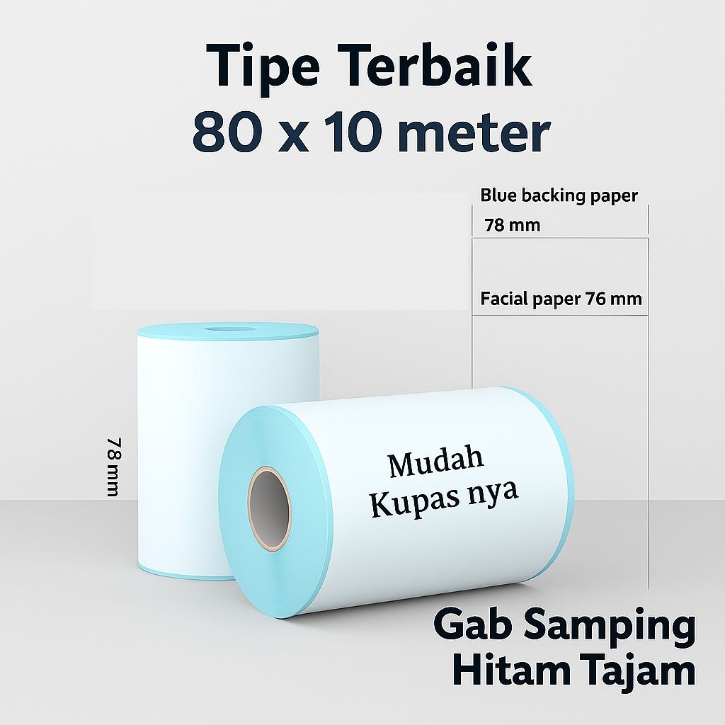 

Label Thermal Sticker 80x100mm Tanpa Core – Kertas Label Pengiriman Printer Thermal (JNE J&T Shopee)