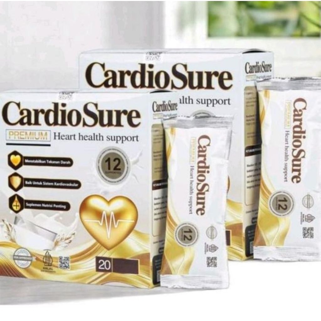 

CARDIOSURE SUSU HERBAL ATASI KOLESTEROL ASAM URAT CARDIOSURE ORIGINAL ASLI BPOM