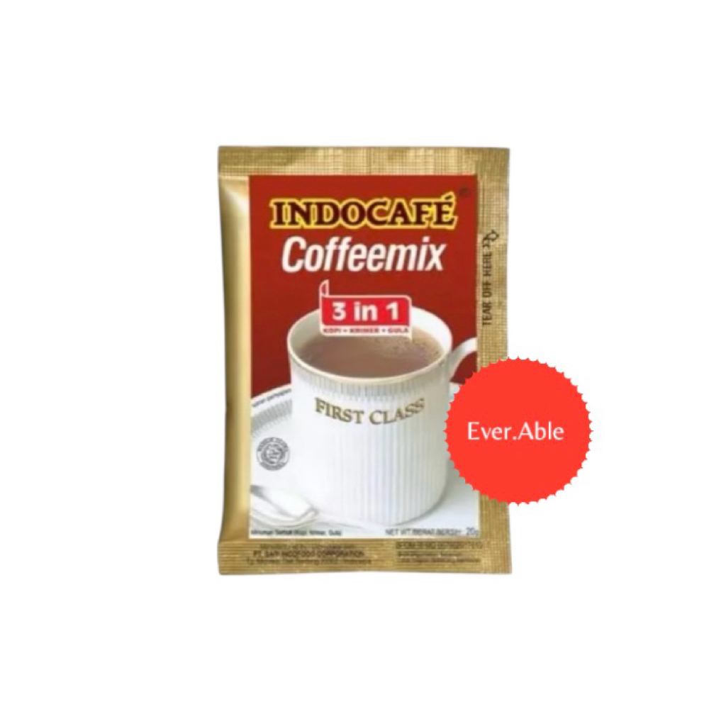 

INDOCAFE COFFEE MIX 3 IN 1 SACHET 20 GR X 5