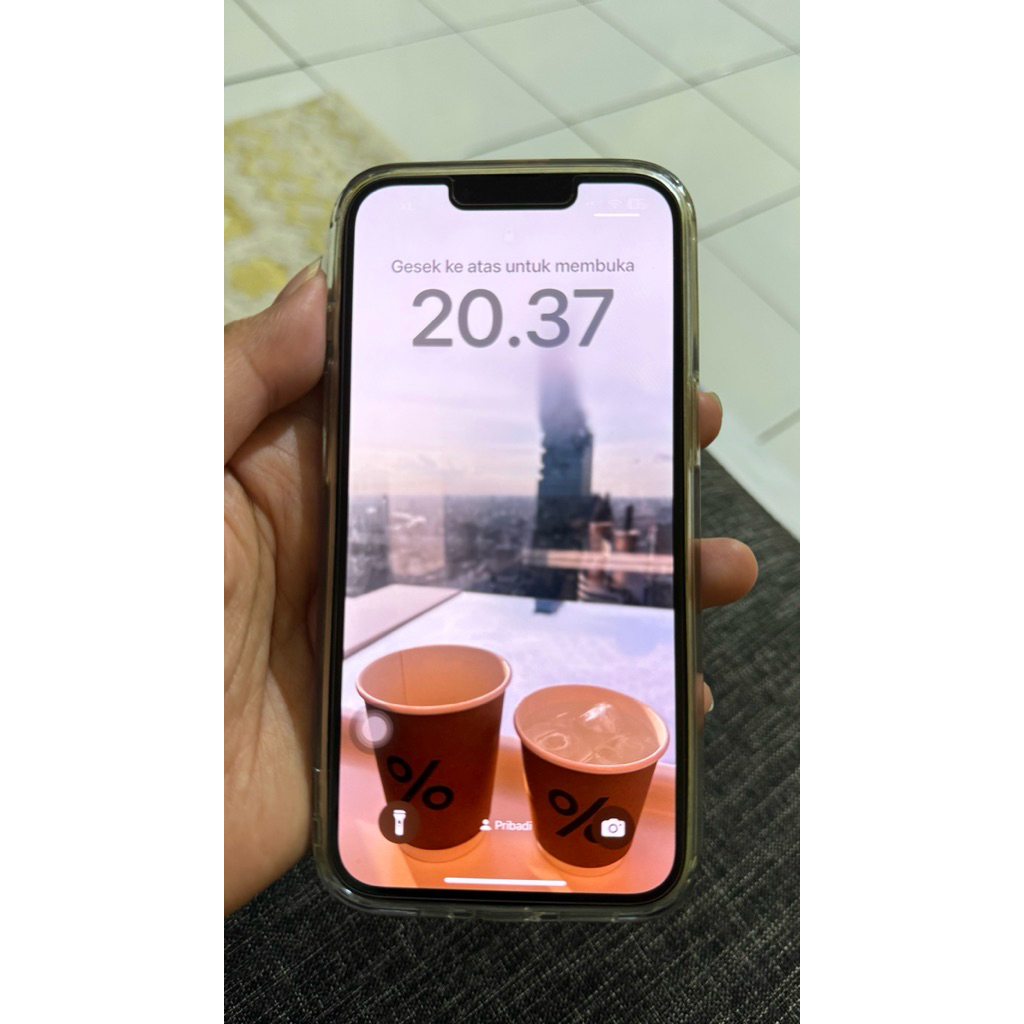 iPhone 13 Pro 128GB Alpine Green Fullset Box Pemakaian Pribadi