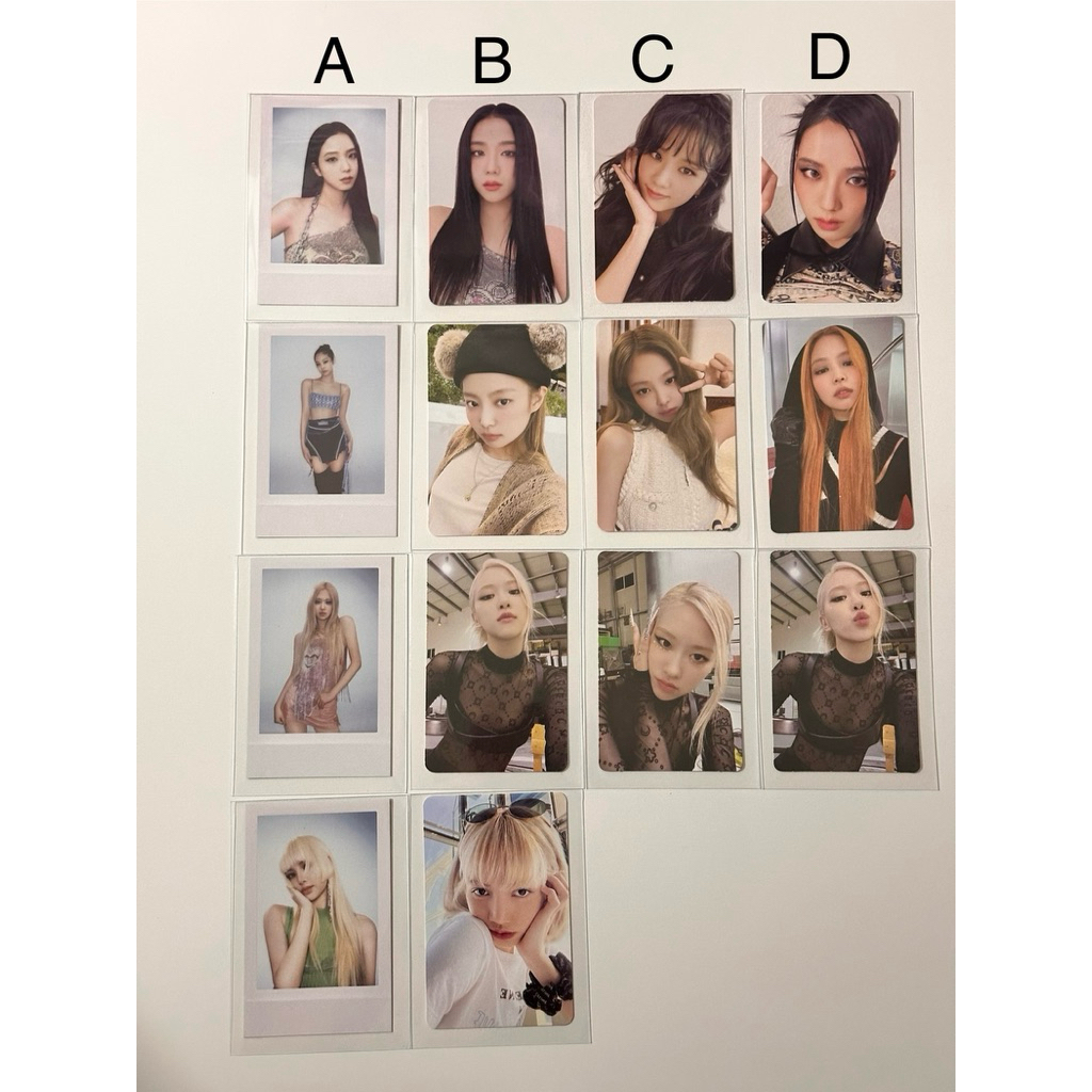 Blackpink Born Pink Photocard