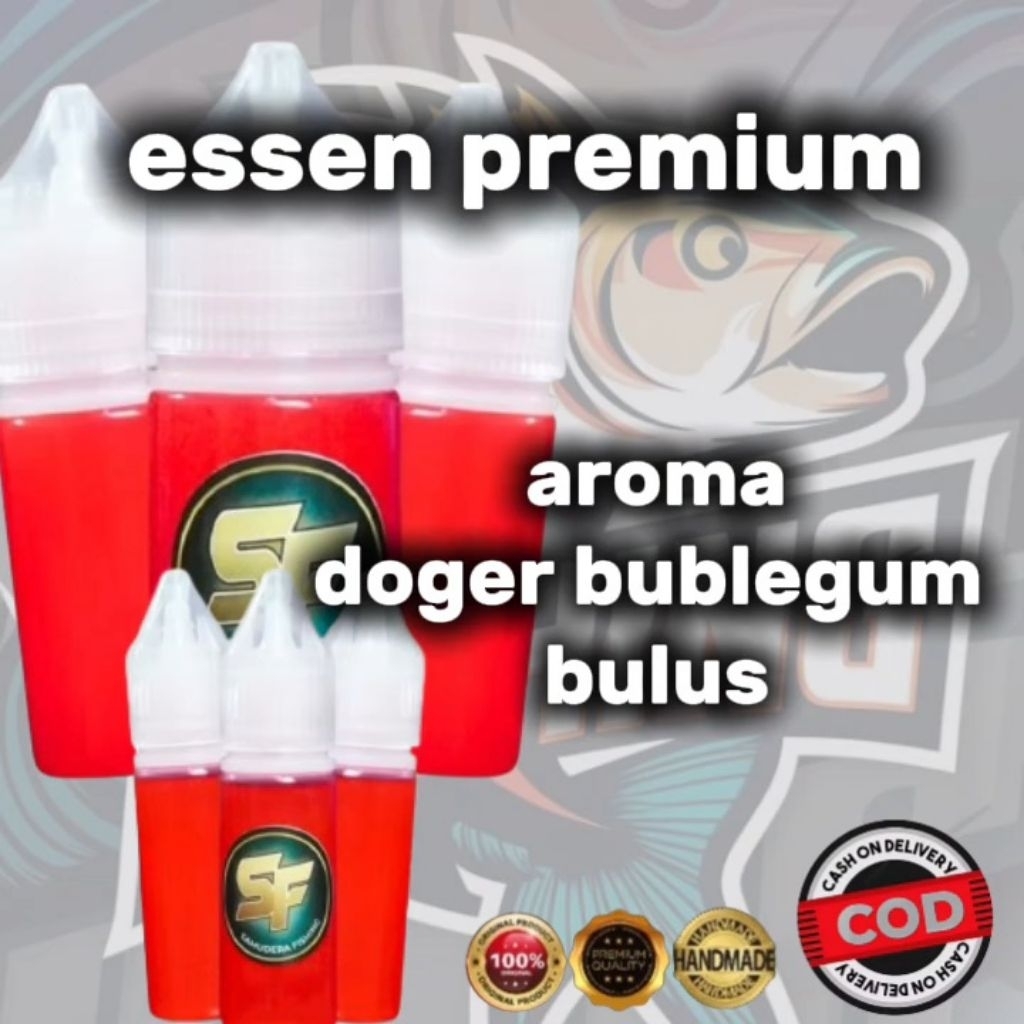 essen sf aroma doger bublegum bulus 15/30ml essen pengumpul ikan