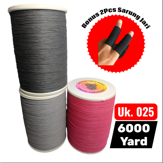 Gelasan Molor 0.25 - 6000 Yard Gelasan Ciela Garut By GNP free 2 pcs sarung jari