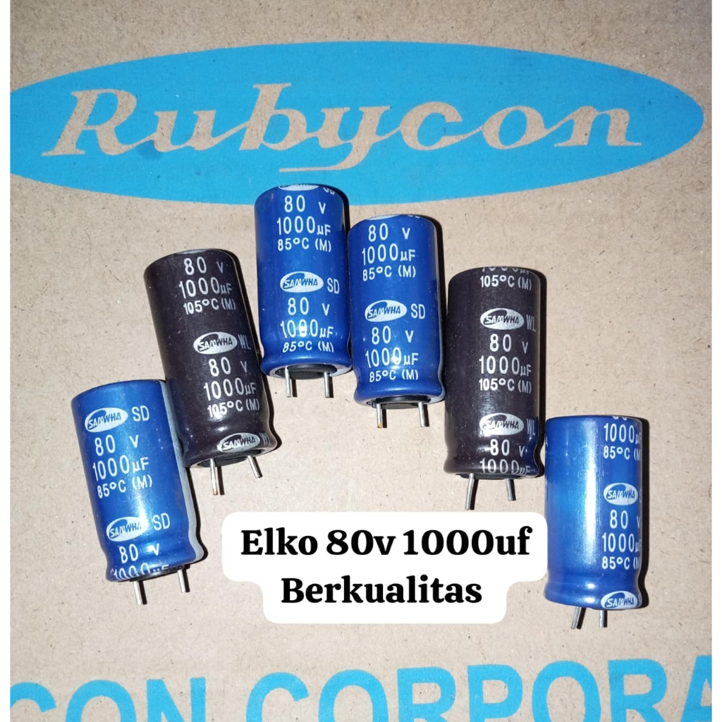 Elko 80v 1000uf SAMWA Original