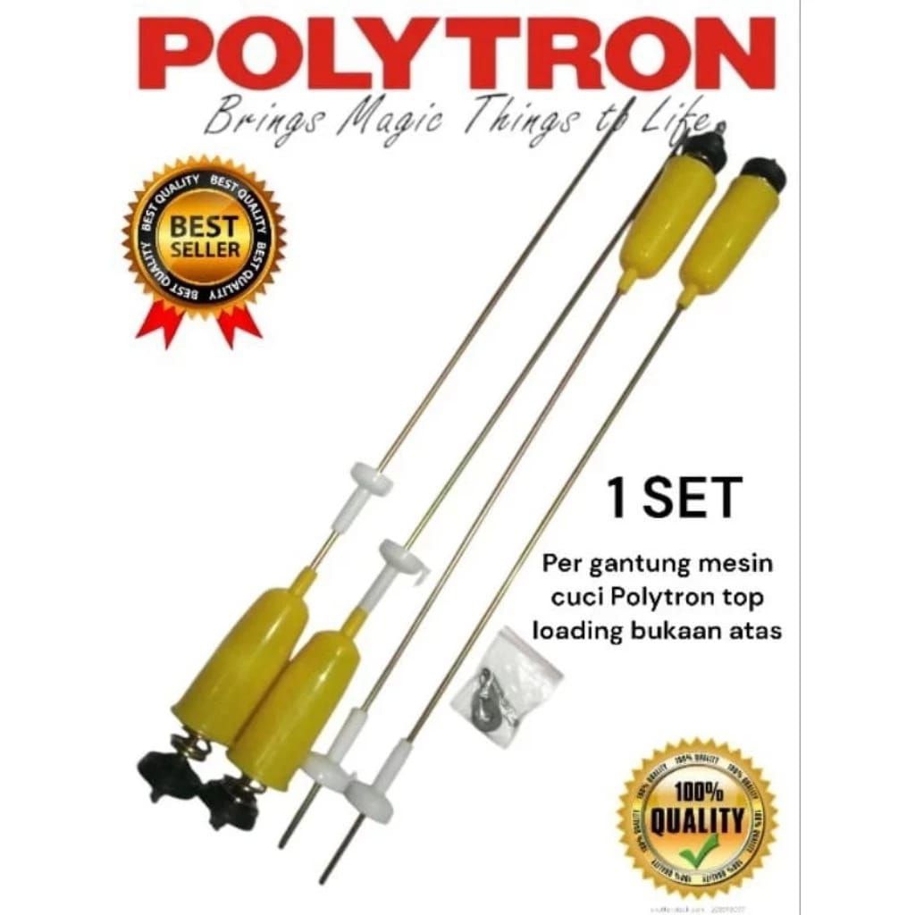pergantung per suspensi mesin cuci Polytron top loading