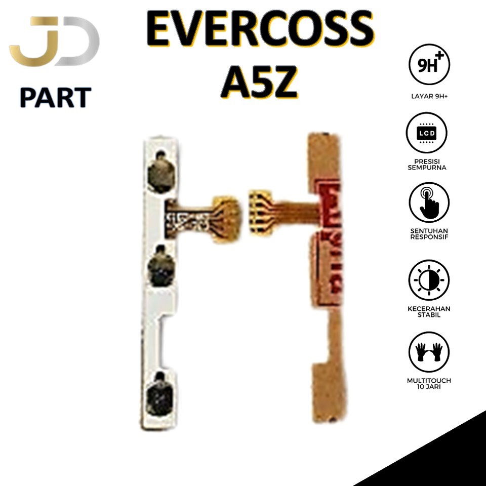 FLEXIBEL ON / OFF + VOLUME EVERCOSS A5Z ORIGINAL