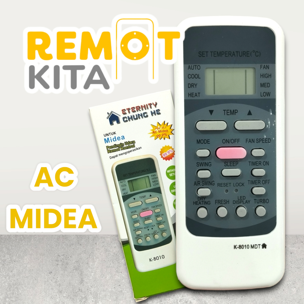 REMOTE AC MIDEA R51/19/BGE Multi Universal