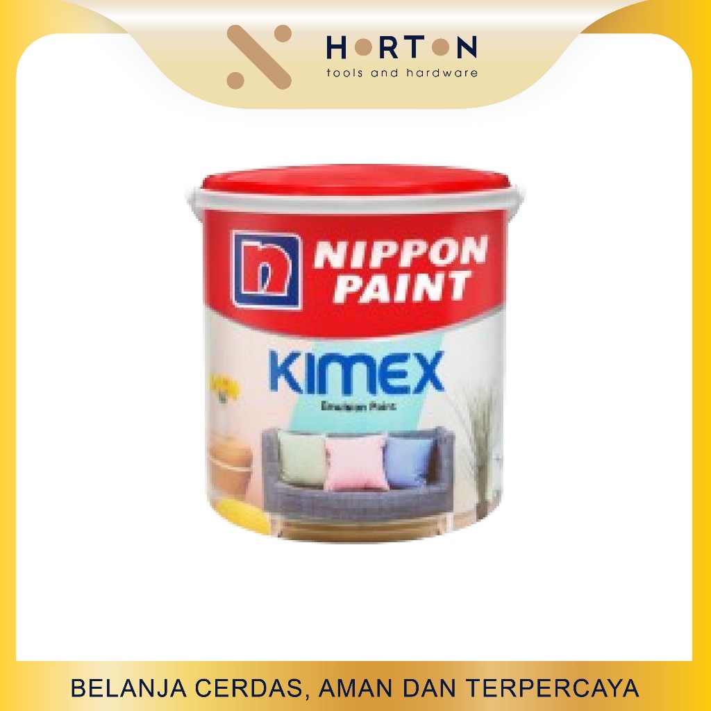 Cat Kimex Nippon Paint 5 Kg / Cat Tembok Dinding Interior 5kg