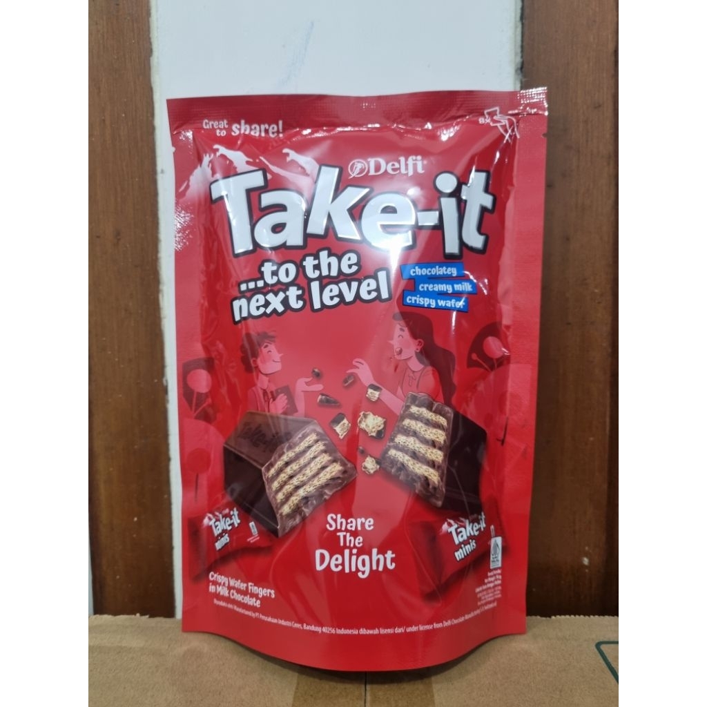 

Take It Mini Share The Delight 56 Gr (8 x 7 Gr)