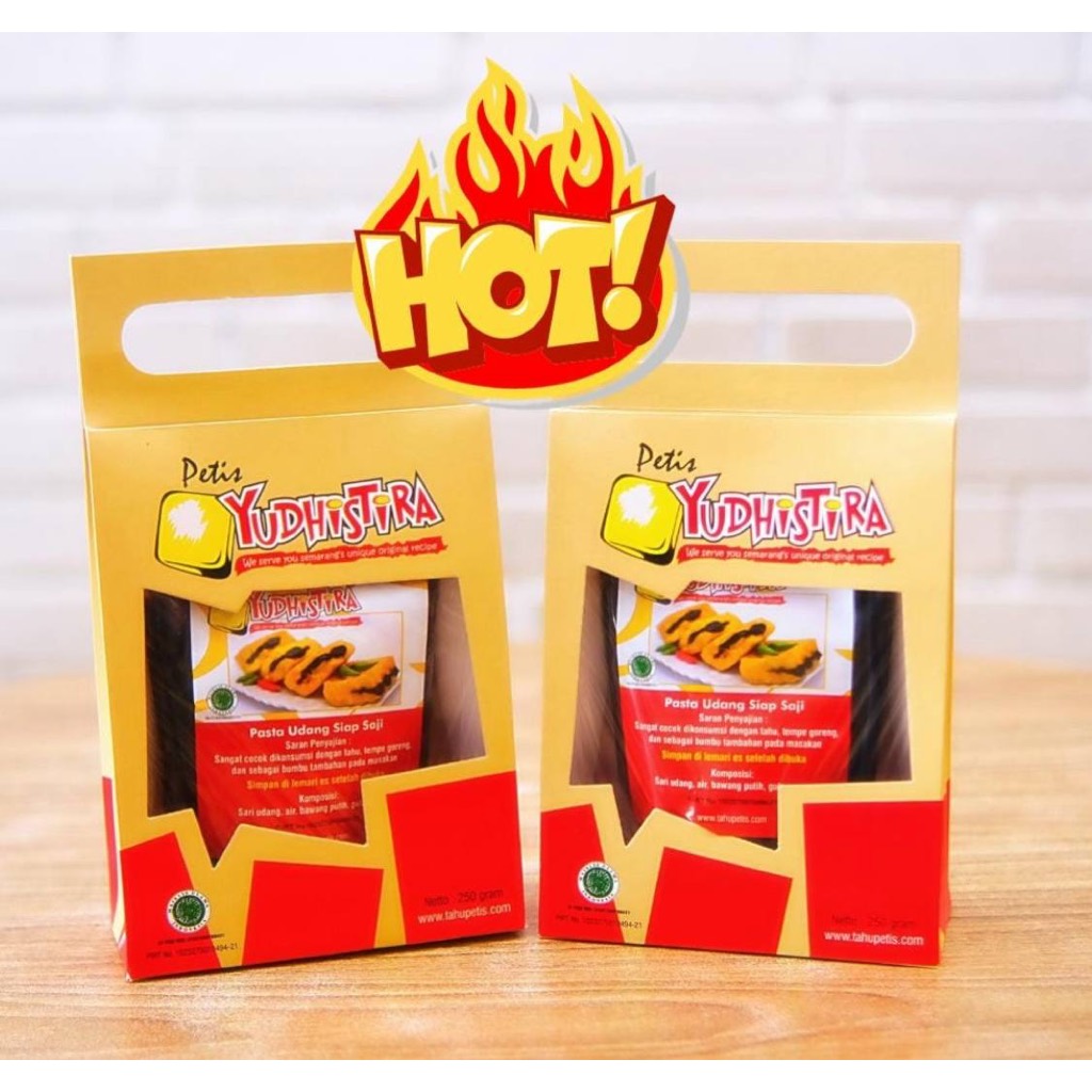 

OLEH OLEH SEMARANG Petis Udang Yudhistira Siap Makan Kemasan Pouch 250gr