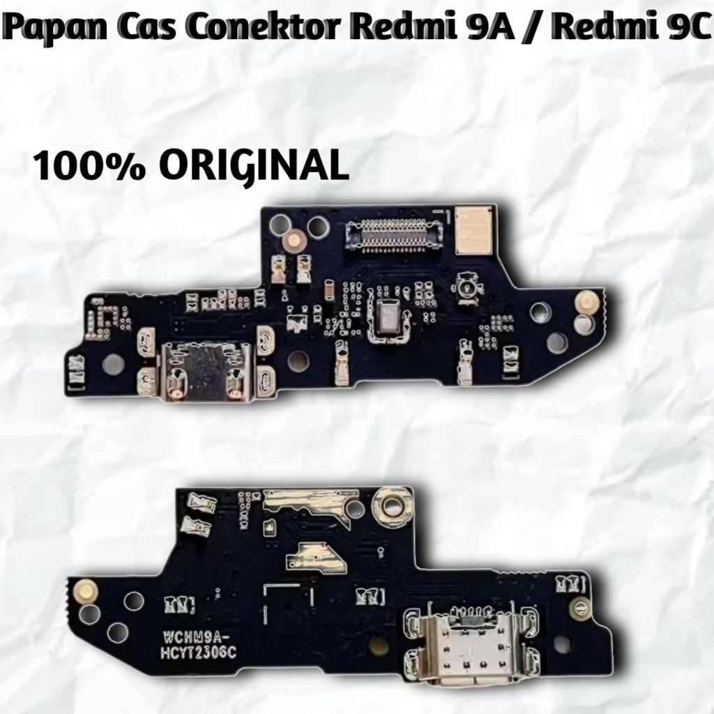 Papan Cas Charger Redmi 9A 9C Xiaomi Board Konektor Port Cas Sparepart HP