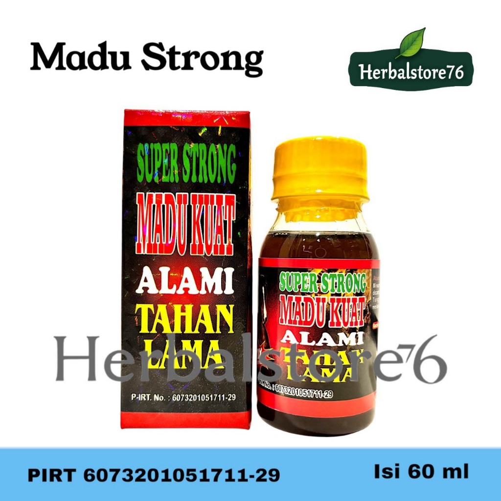 

Madu Stroong Campuran 10x Isi 60ml