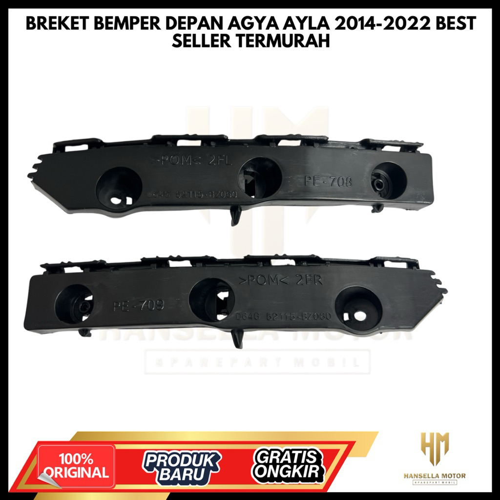Breket Bemper Depan Agya Ayla 2014-2021  Best Seller