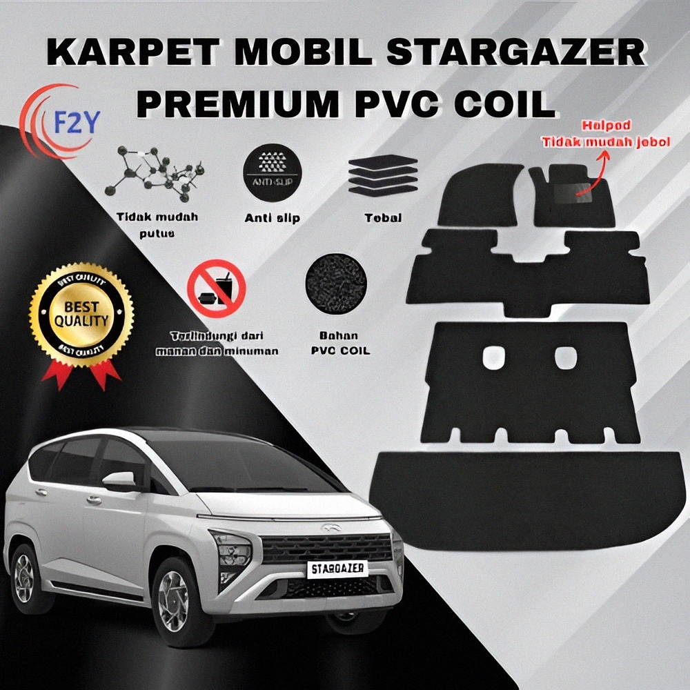 Karpet Mobil Mie Bihun Stargazer Full Set Bagasi