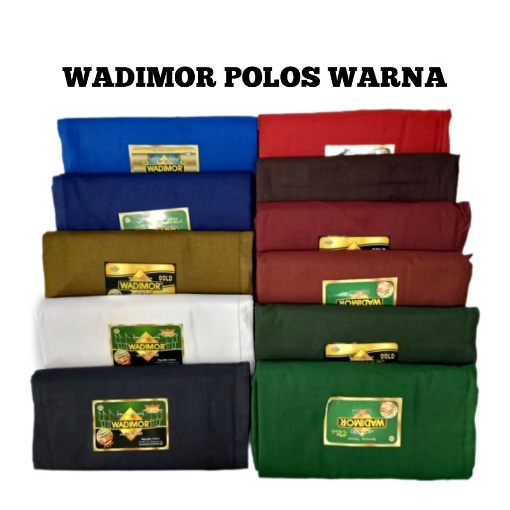 Sarung Wadimor POLOS WARNA