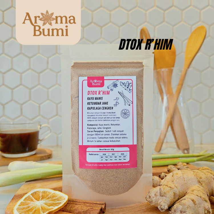 

Aroma Bumi - Dtox R'him JSR Rempah Premium Murah