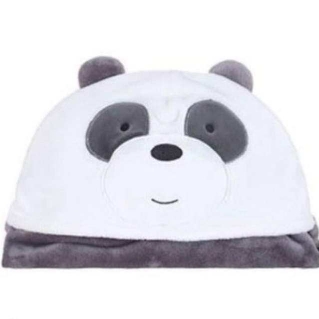 BLANKET MINISO WE BARE BEARS SELIMUT GRIZZ PANDA ICE BEAR
