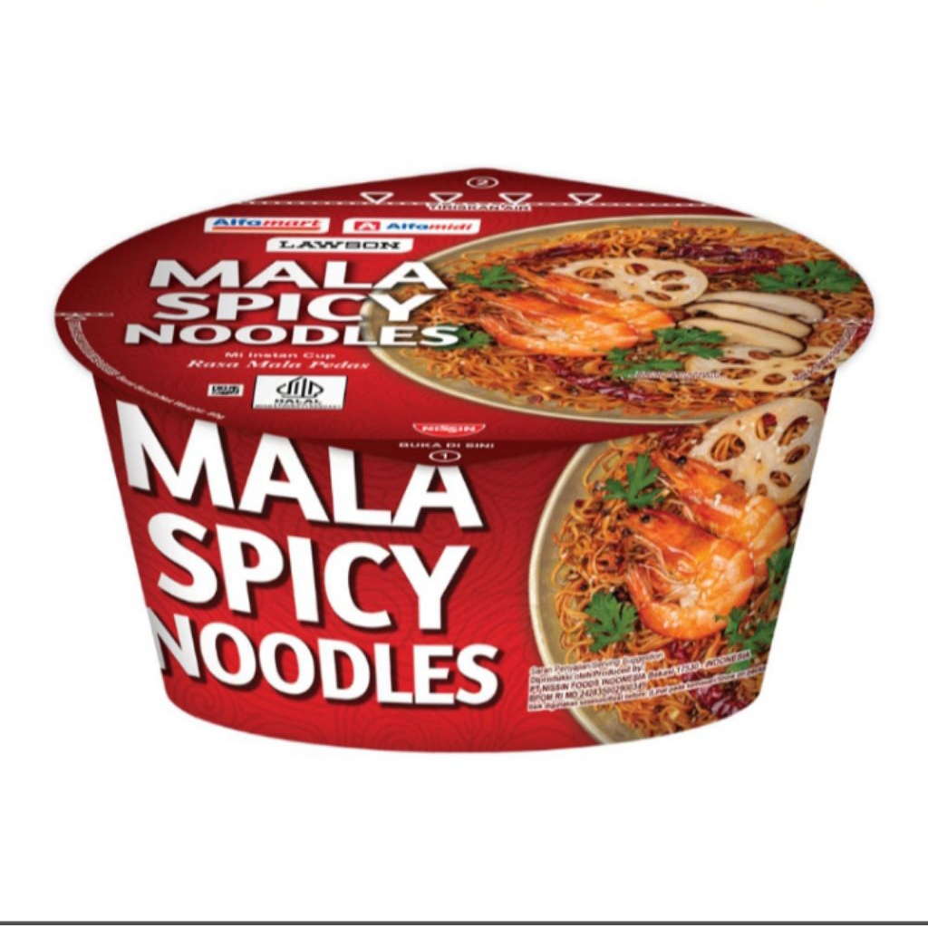 

mala spicy noodles - alfamart Mala spicy noodle 80gr
