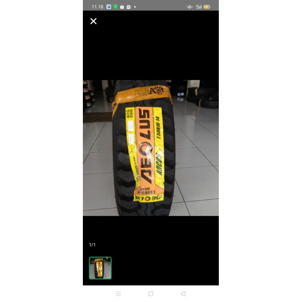 Ban Truk Aeolus HN 09 750 R 16