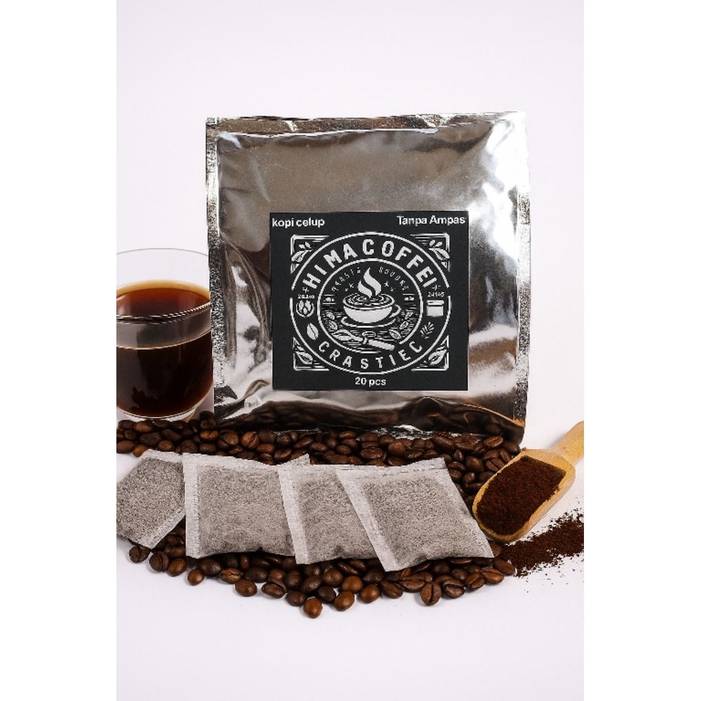 

Kopi Celup Tanpa Ampas Robusta Classic Isi 20pcs